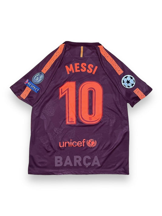 FC Barcelona Third Shirt 2017/18 Messi #10 - 9/10 - L