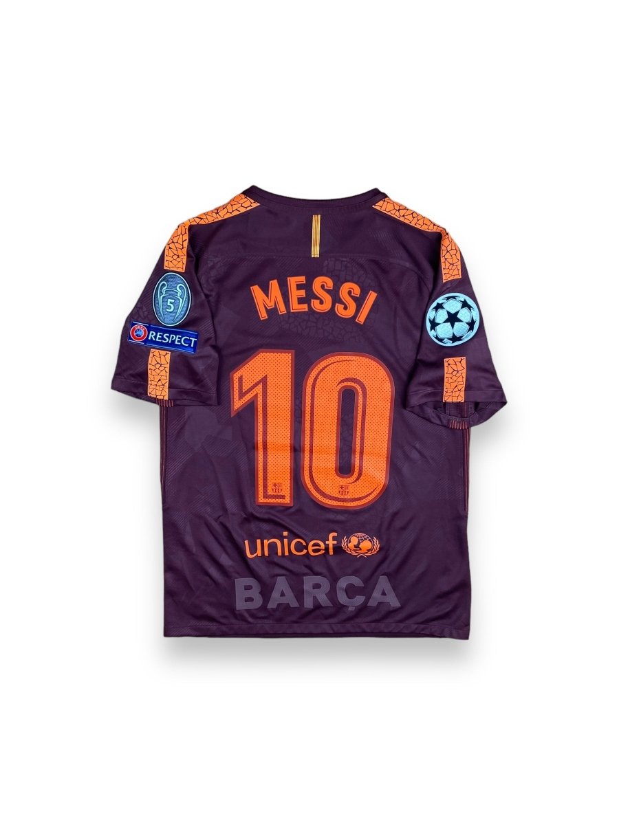 FC Barcelona Third Shirt 2017/18 Messi #10 - 9/10 - S