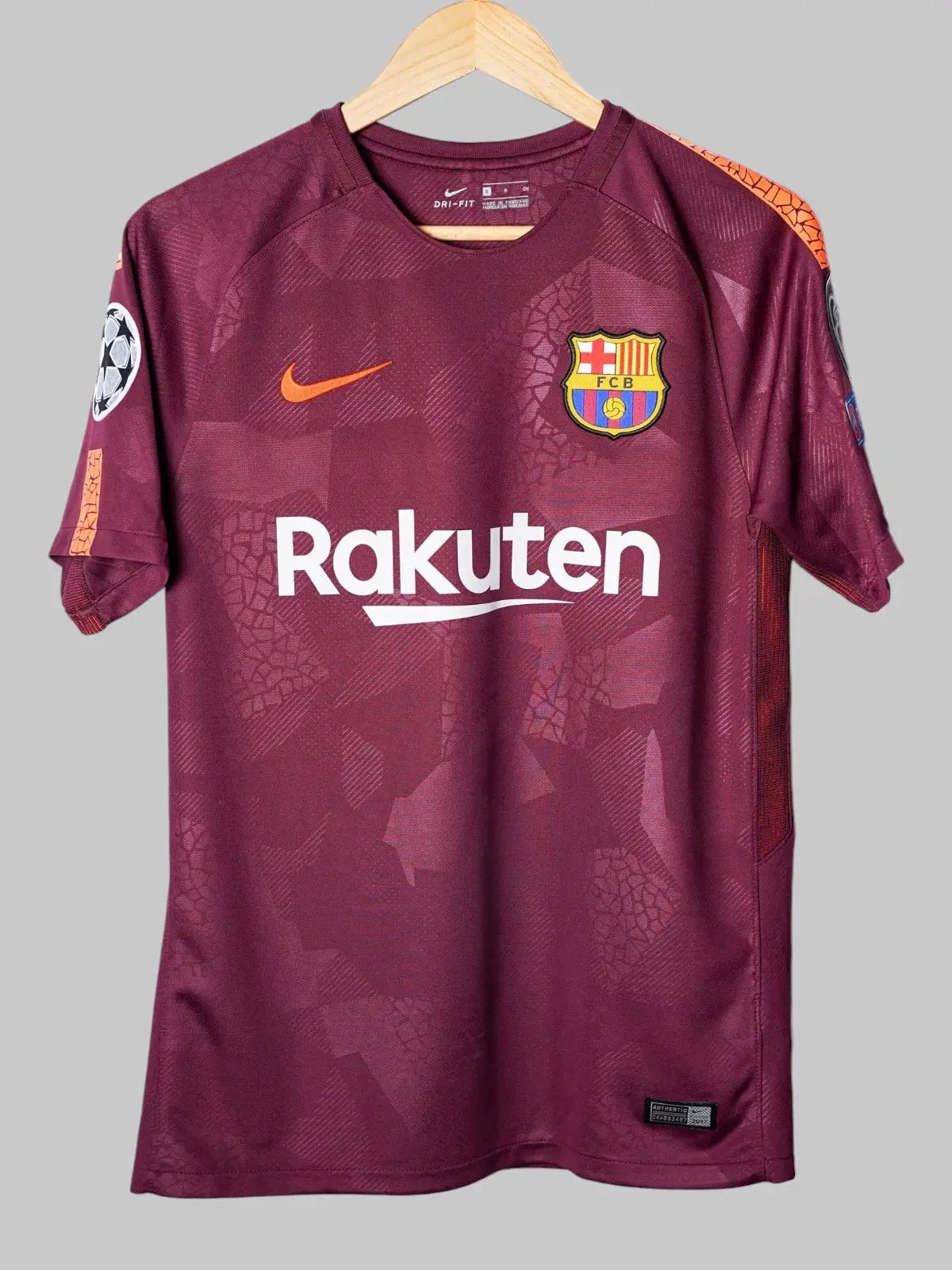 FC Barcelona Tercera Camiseta 2017/18 Messi 10 (S)