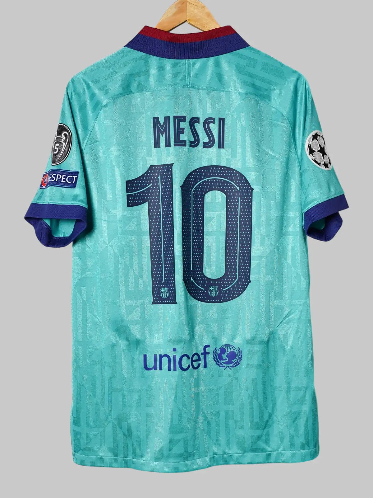 FC Barcelona Tercera Camiseta 2019/20 Messi 10 (L)