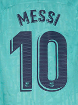 FC Barcelona Third Shirt 2019/20 Messi 10 (L)