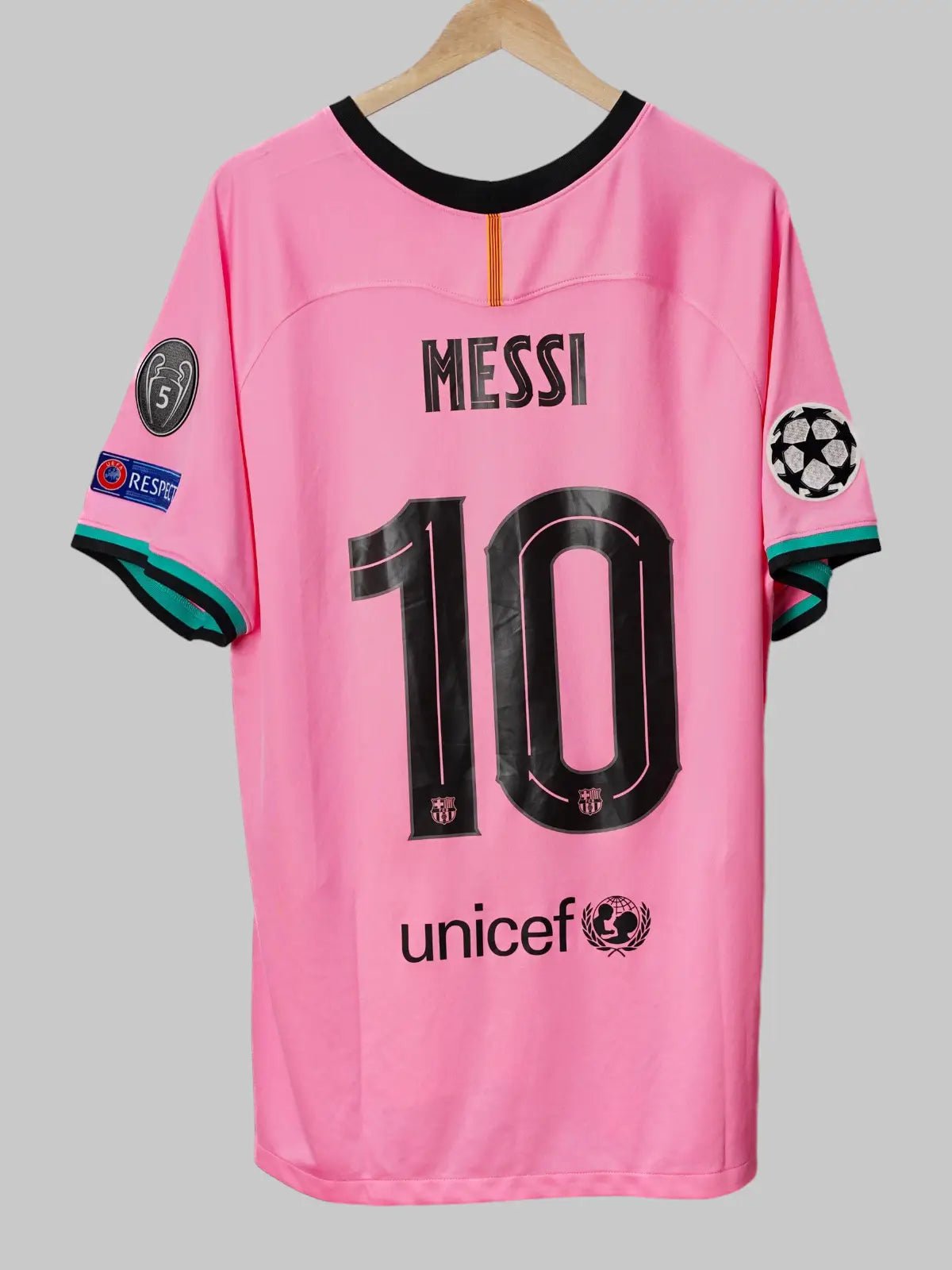 FC Barcelona Third Shirt 2020/21 – Messi – Size Extra Extra Large