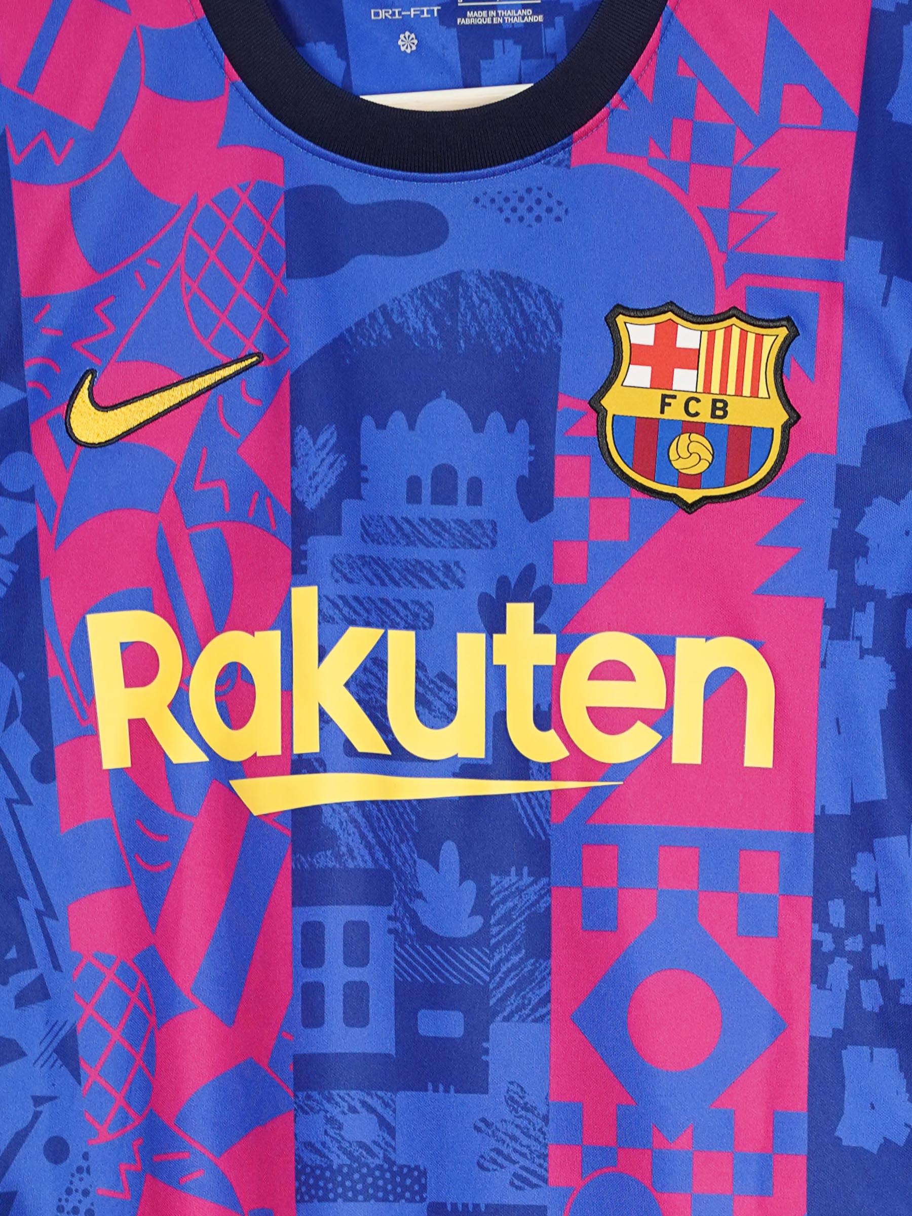 2021/22 FC Barcelona Gavi #30 Third Shirt (S) Nike – First11