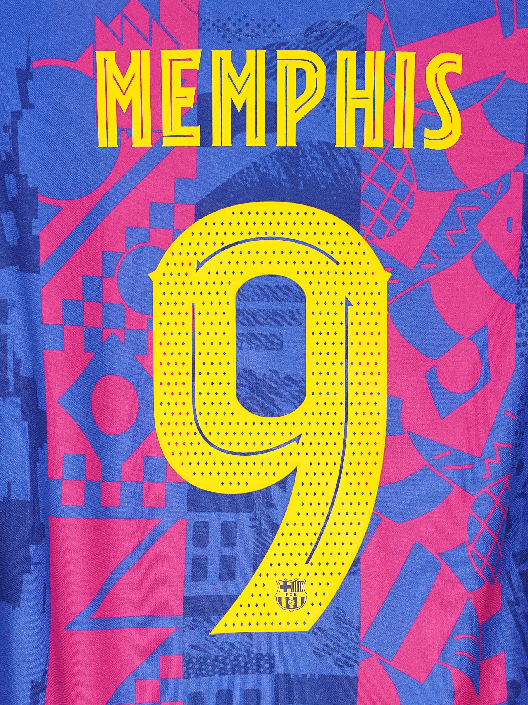 FC Barcelona Third Shirt 2021/22 Memphis 9 (M)