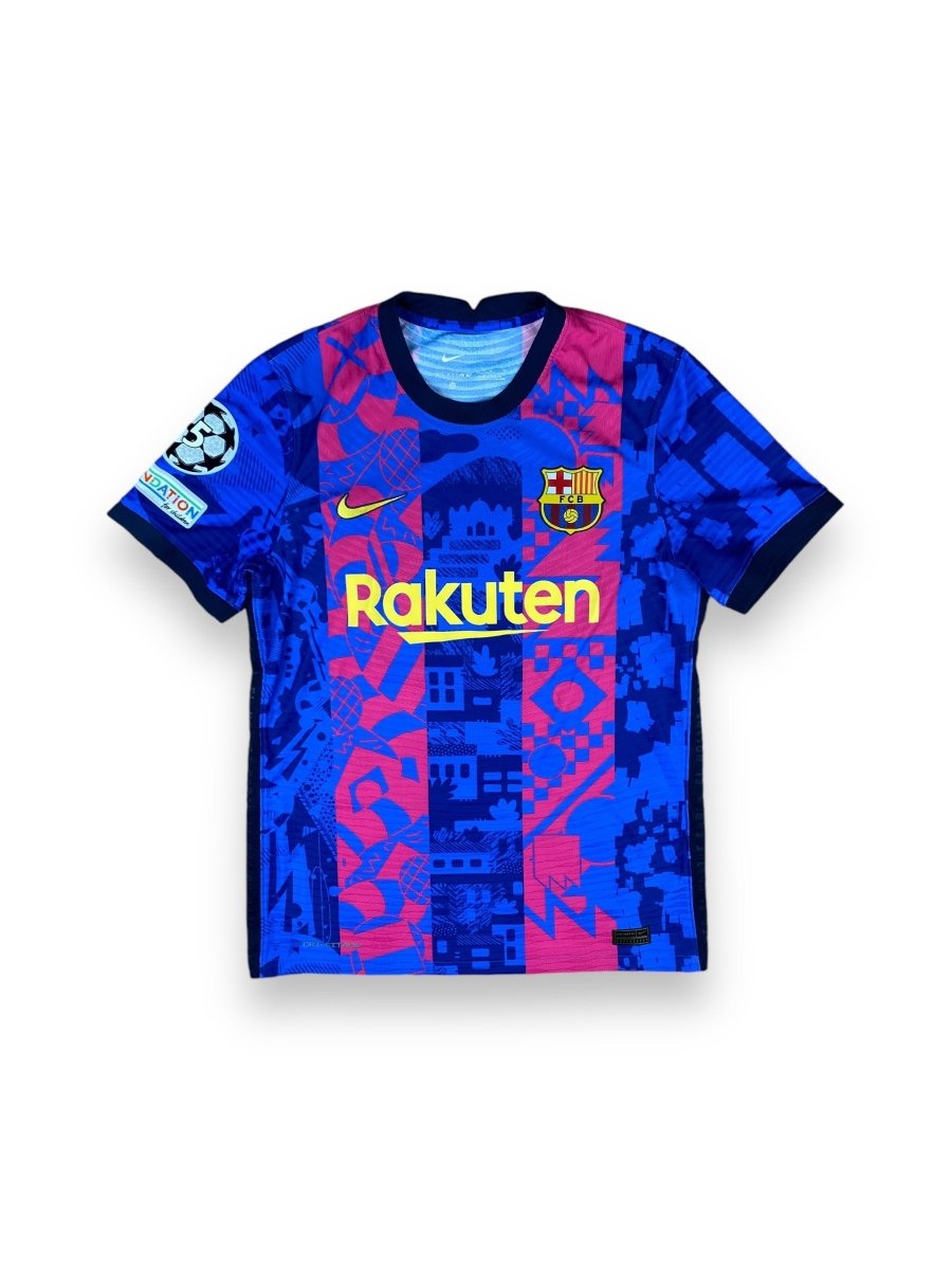 FC Barcelona Third Shirt 2021/22 Player Issue Memphis #9 - 10/10 - M