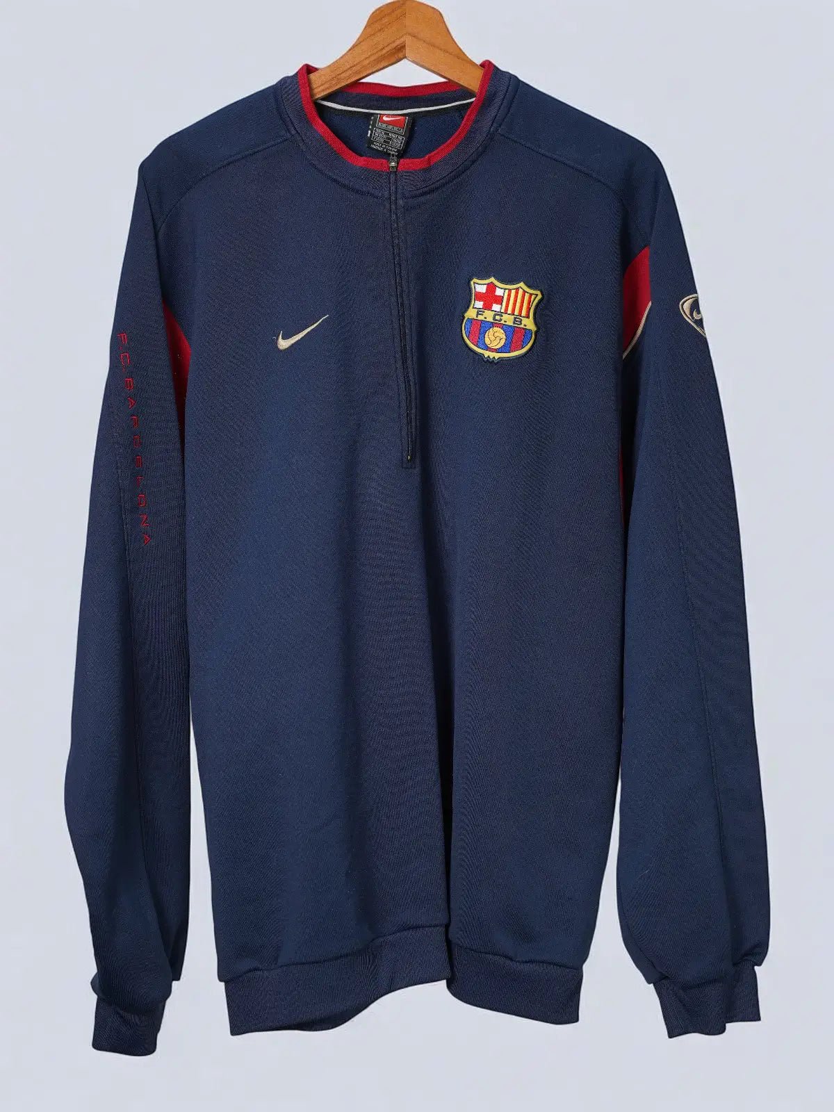 FC Barcelona Training 1/4 Zip 1998/99 (XL)