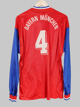 FC Bayern Munich Home Shirt 1992/93 Match Worn & Signed 4 Kreuzer (L)