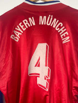 FC Bayern Munich Home Shirt 1992/93 Match Worn & Signed 4 Kreuzer (L)