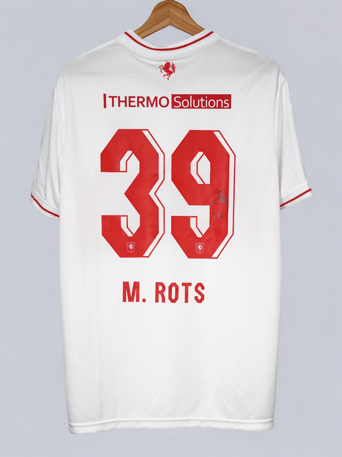 FC Twente Third Shirt 2023/24 Match Worn Signed M.Rots 39 (M)