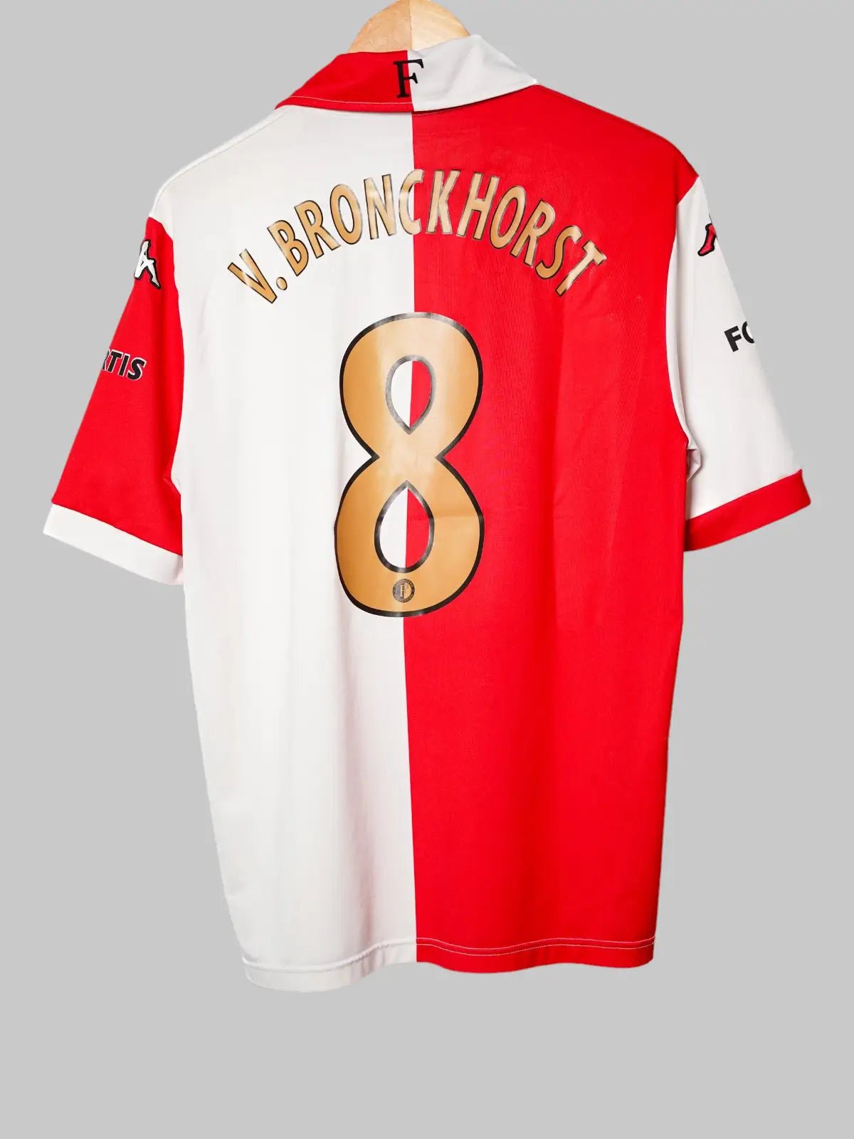 Feyenoord Home Shirt 2008/9 V.Bronckhorst 8 (L)