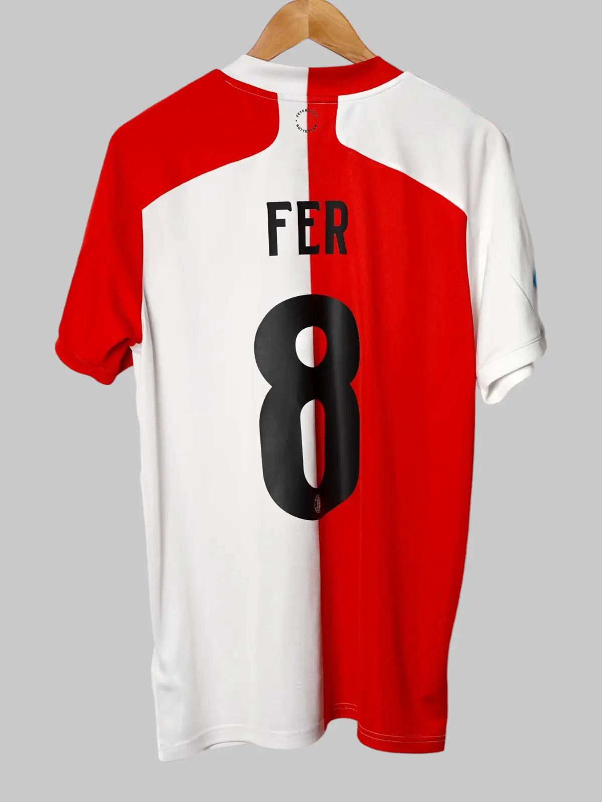 Feyenoord Home Shirt 2020/21 Matchworn Fer 8 (L)
