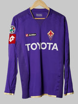 Fiorentina Home Shirt L/S 2007/8 Cacia 99 (L)