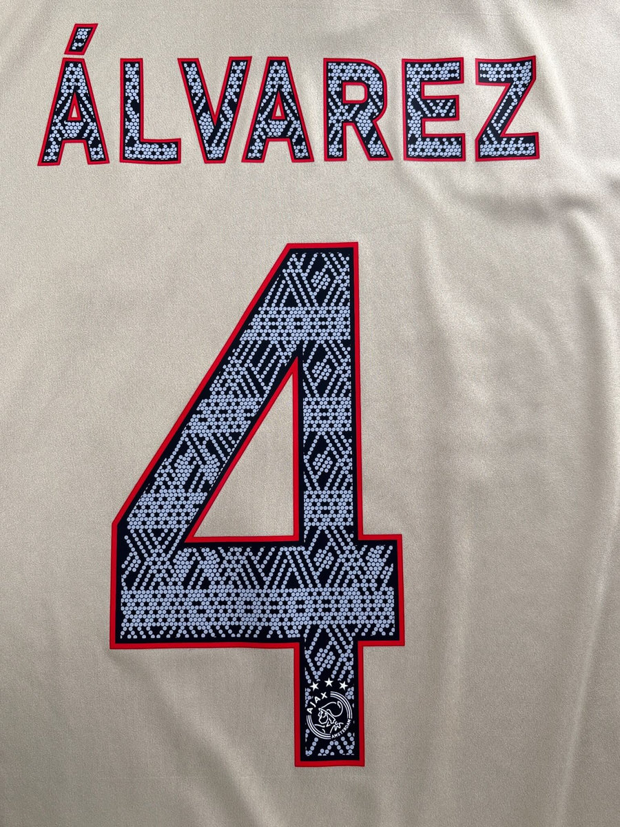 2022/23 Ajax Alvarez #4 Third Shirt (XL)