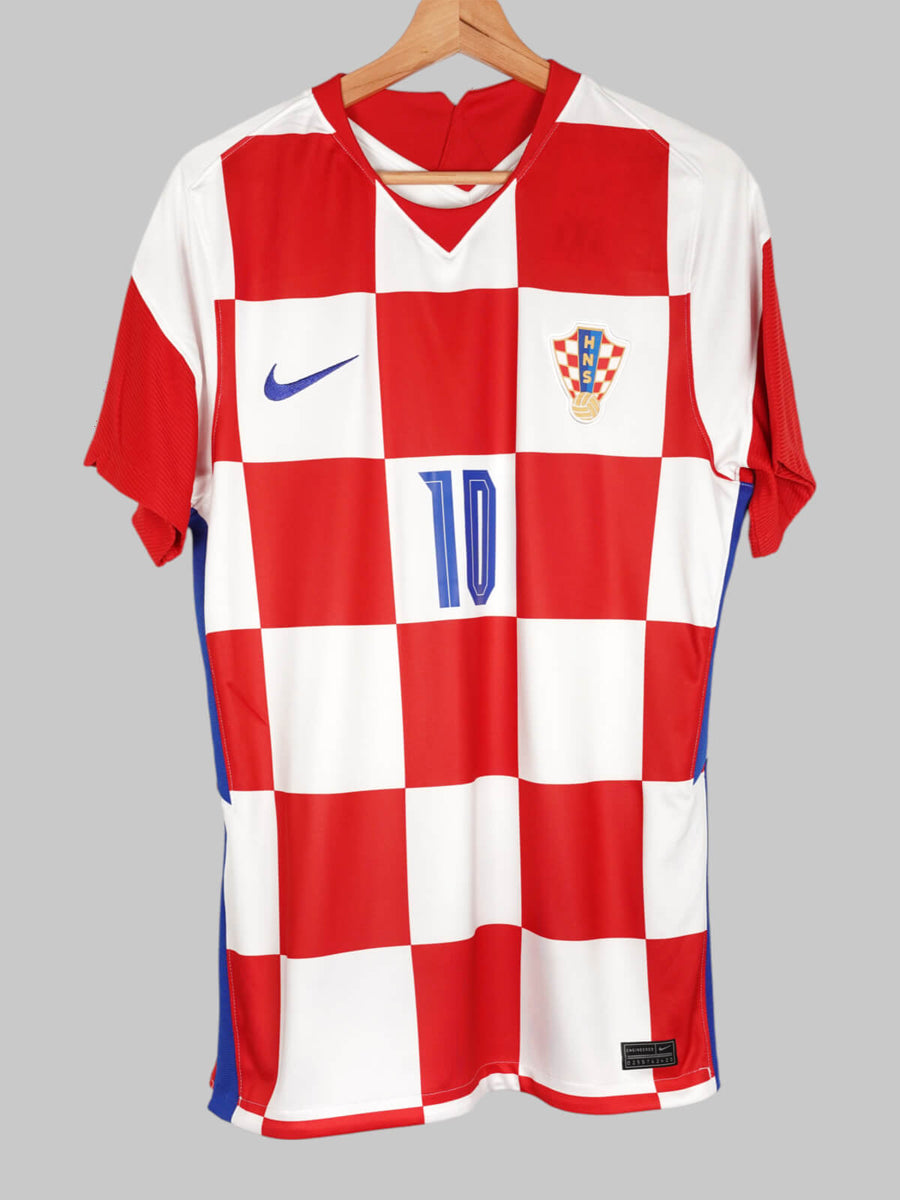 2020/21 Croatia Modric #10 Home Shirt (M)