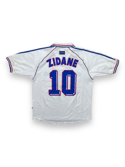 France 1998 Away Shirt Zidane #10 - 9/10 - L