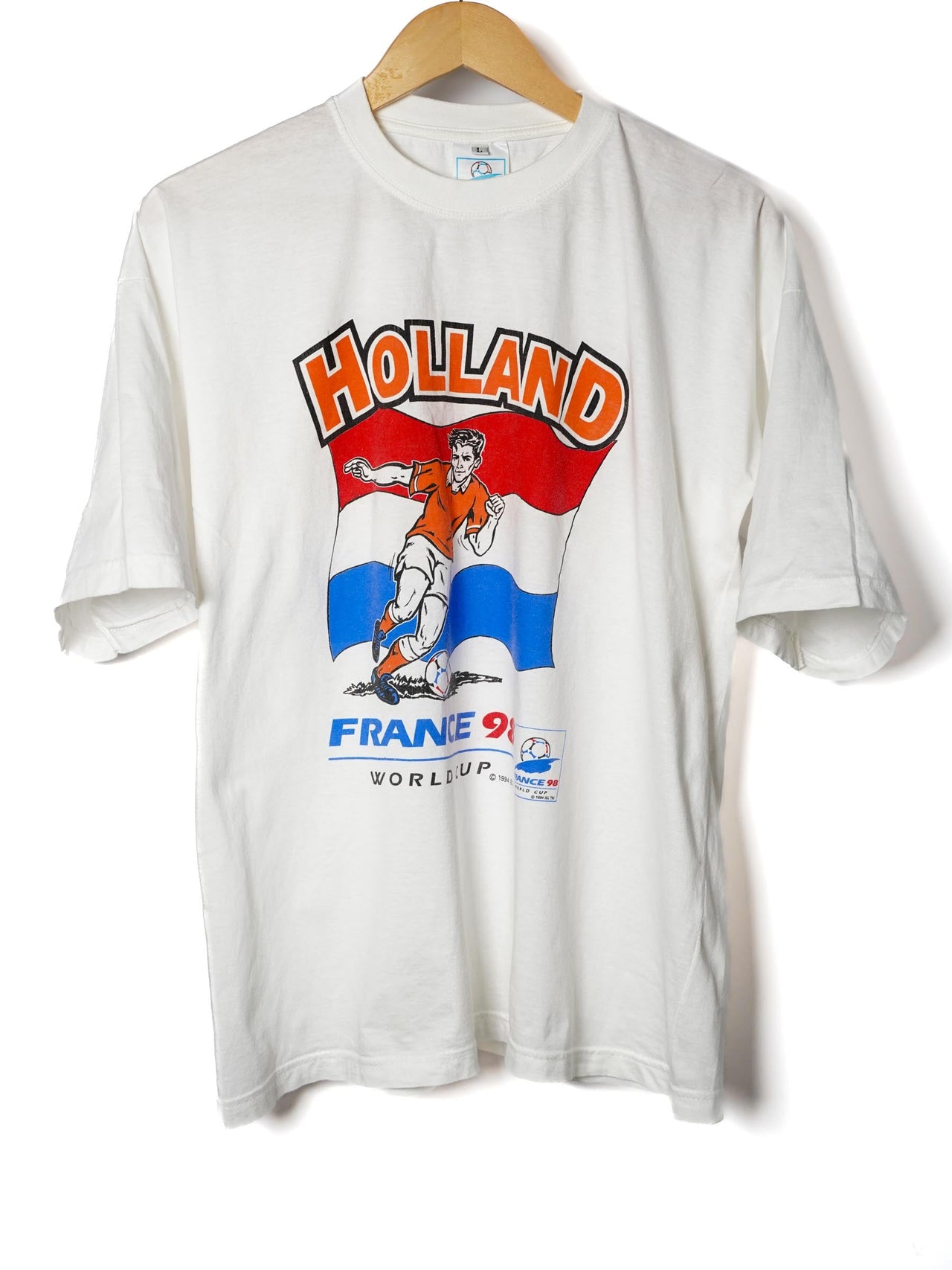 France 98 World Cup T-Shirt Holland (L)
