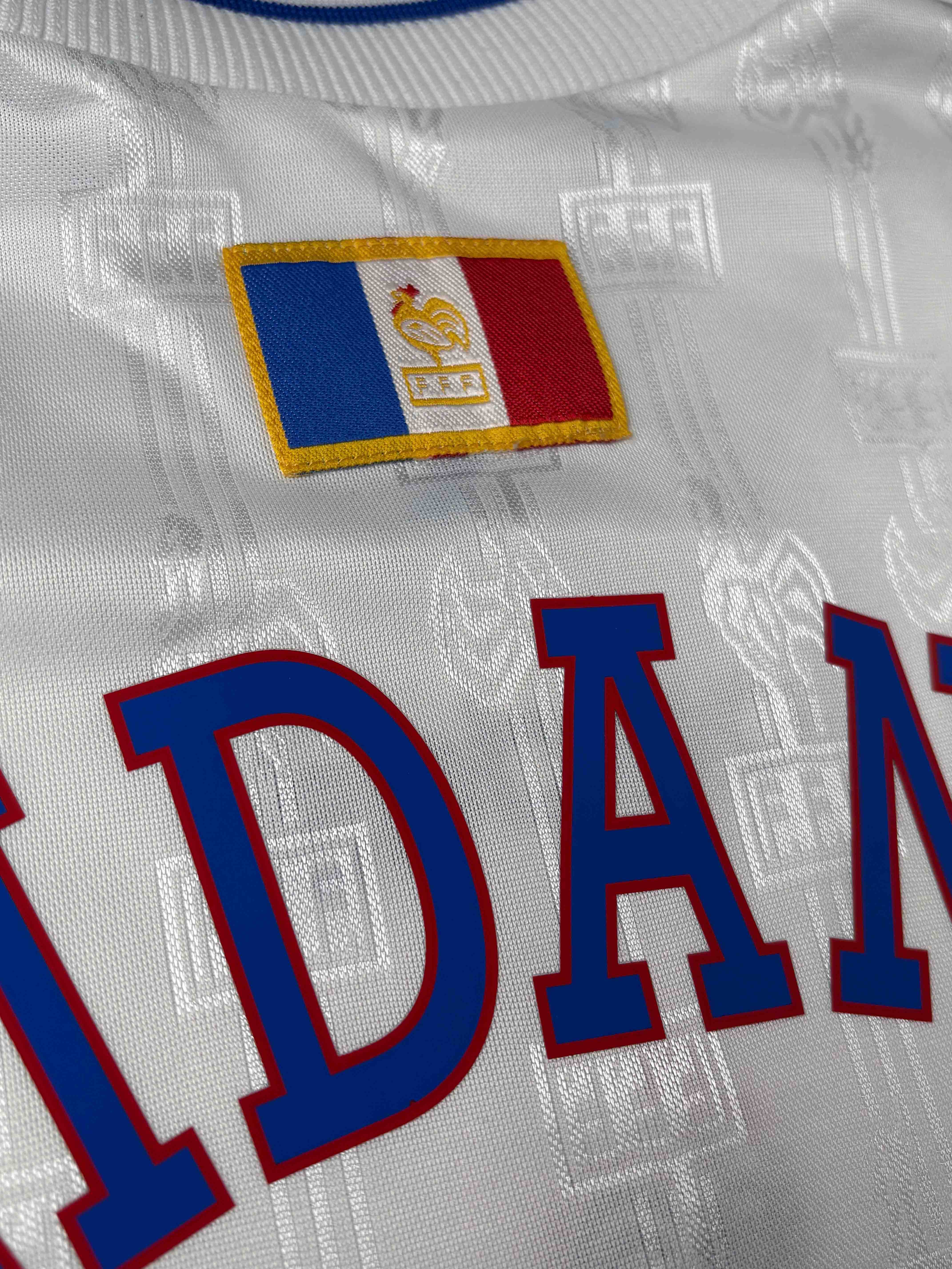 1996/97 France Zidane #10 Away Shirt (XXL) Adidas – First11