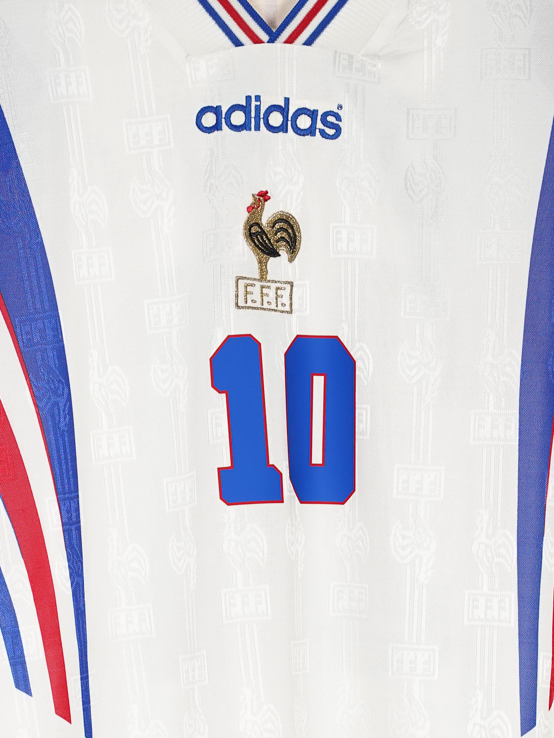 1996/97 France Zidane #10 Away Shirt (XXL) Adidas – First11
