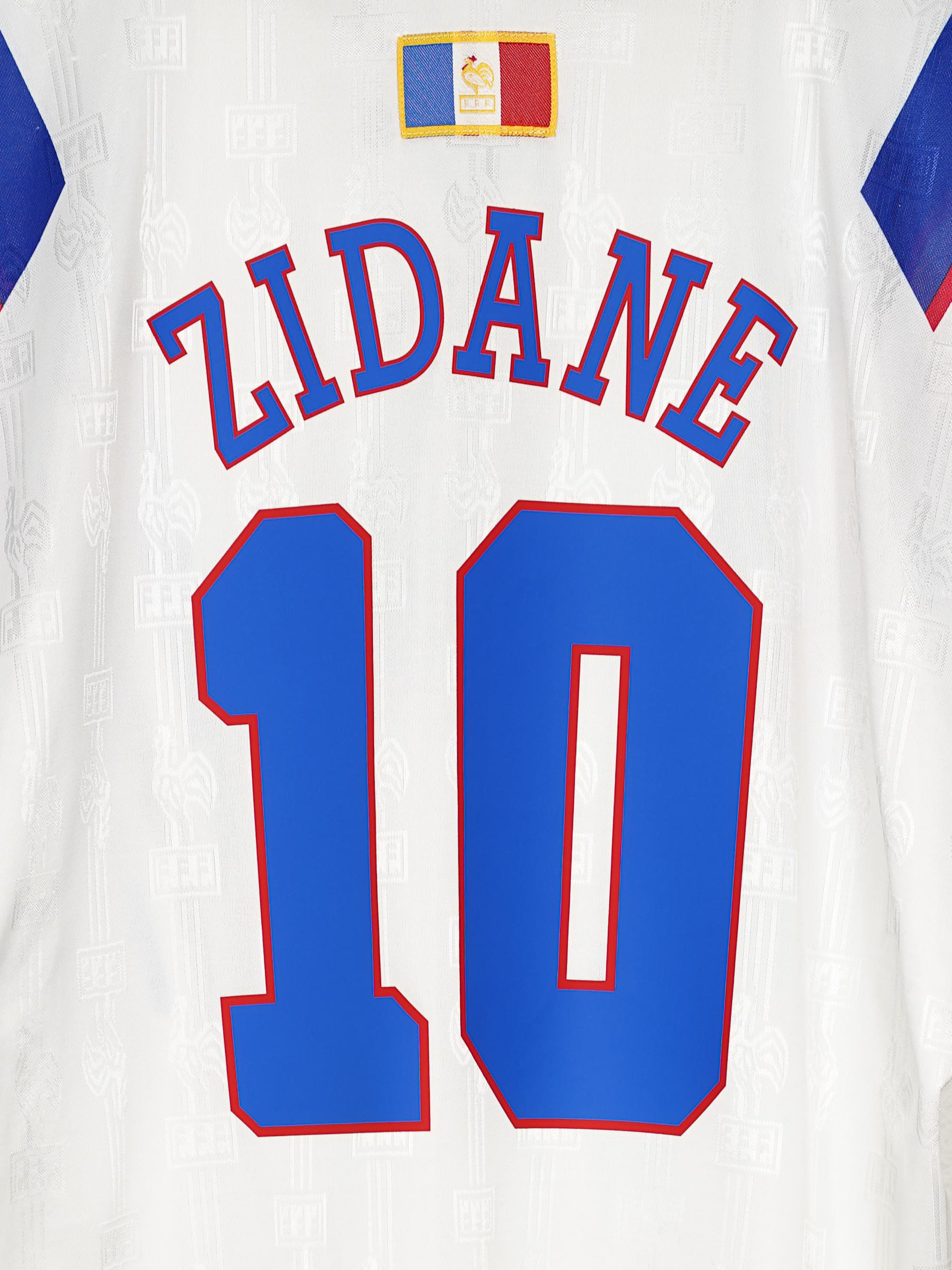 France Away Shirt 1996/97 Zidane 10 (XXL)