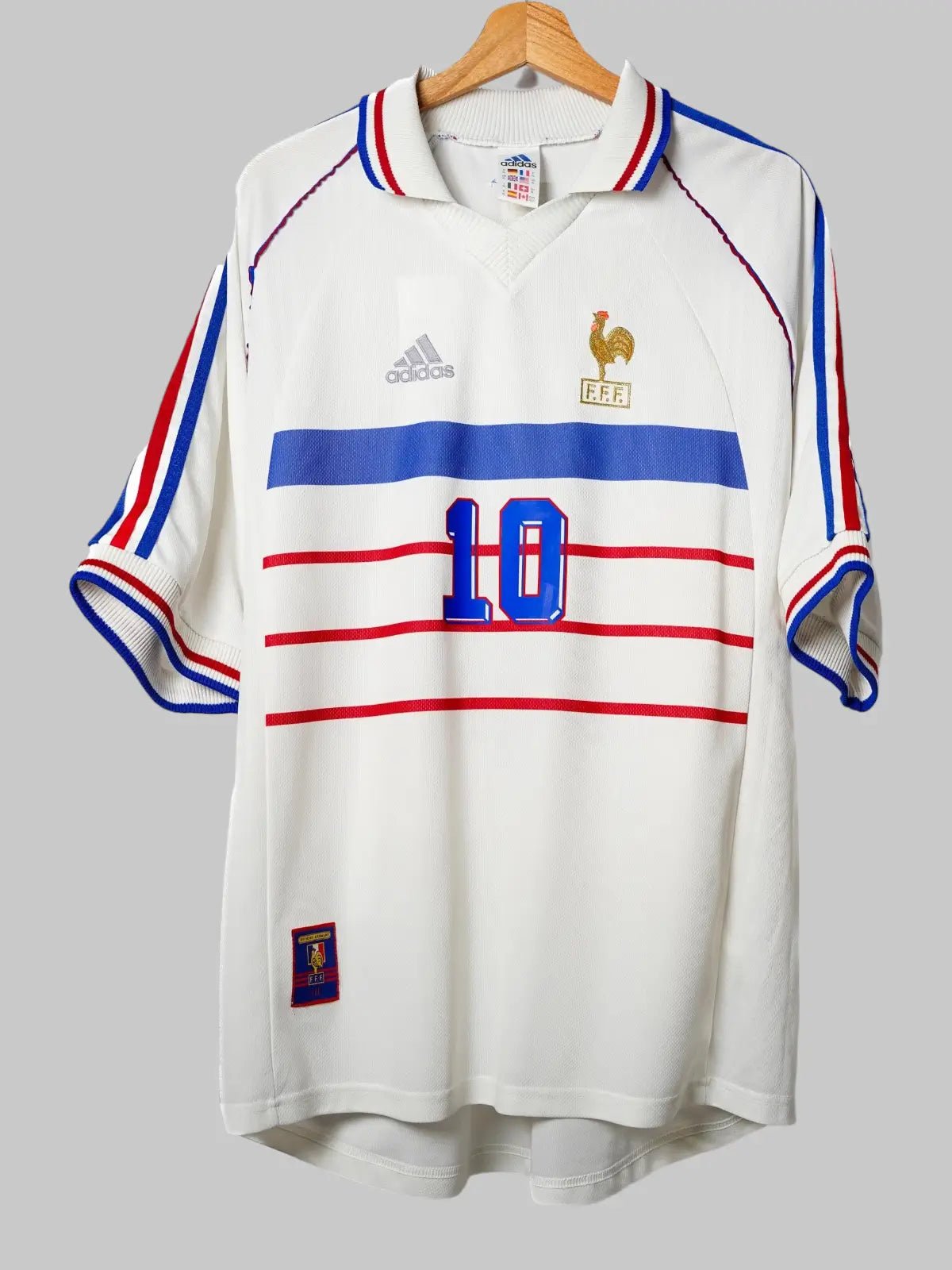 France Away Shirt 1998/99 Zidane 10 (XL)