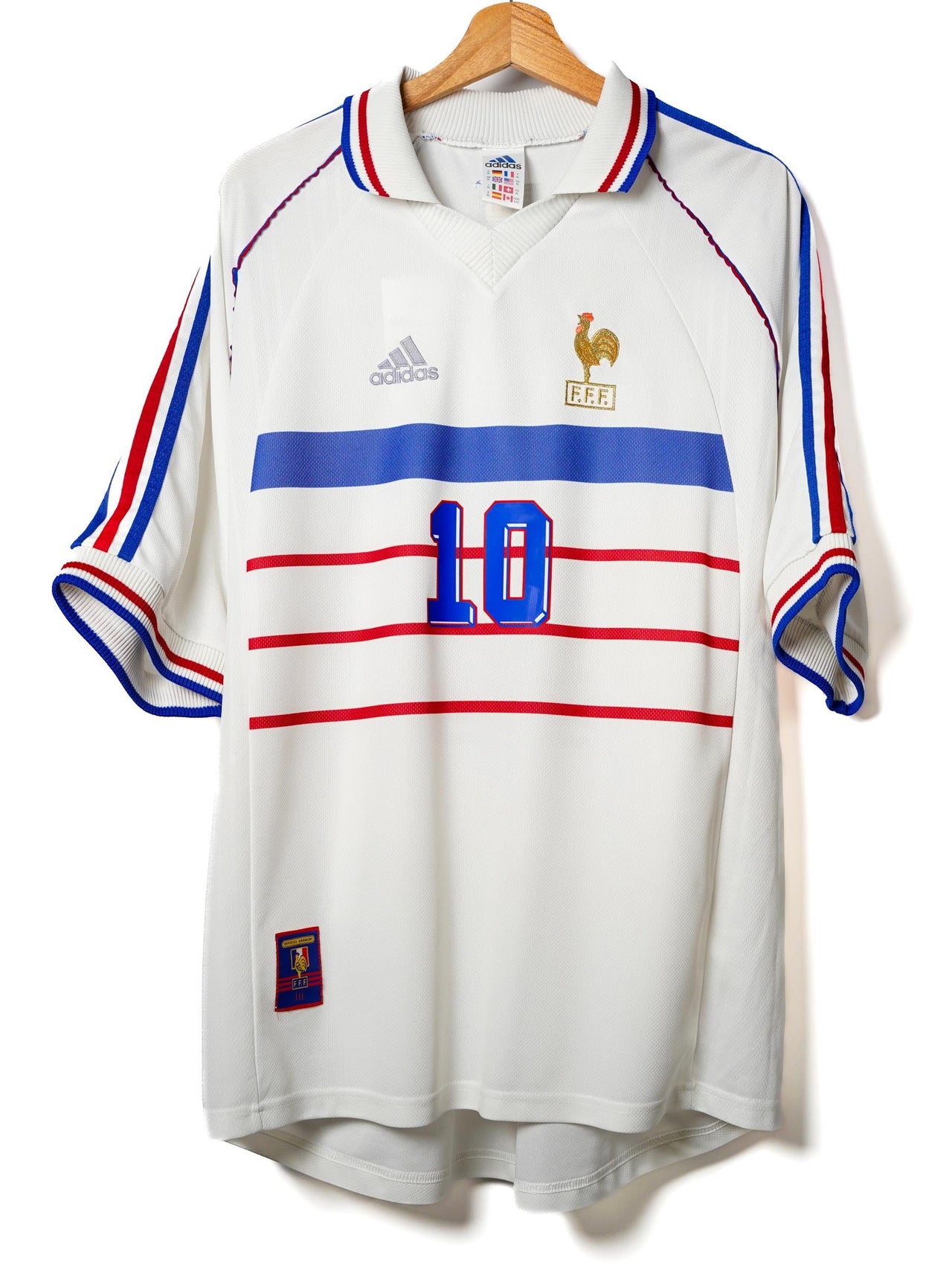 France Away Shirt 1998/99 Zidane 10 (XL)