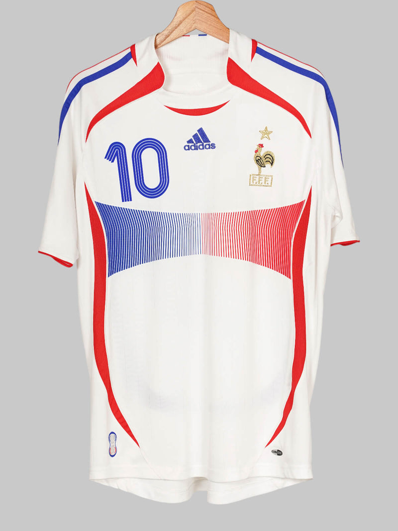 France Away Shirt 2006/7 Zidane 10 (M)