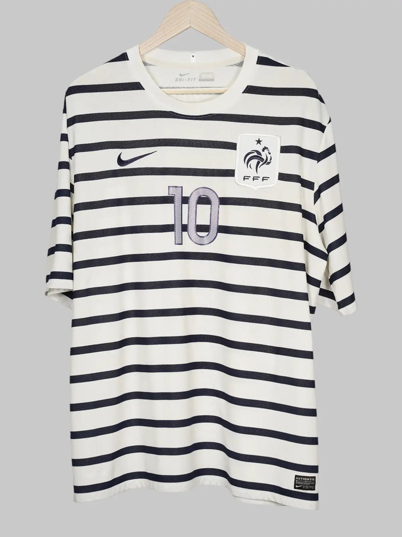 France Away Shirt 2011/12 Benzema 10 (XXL)