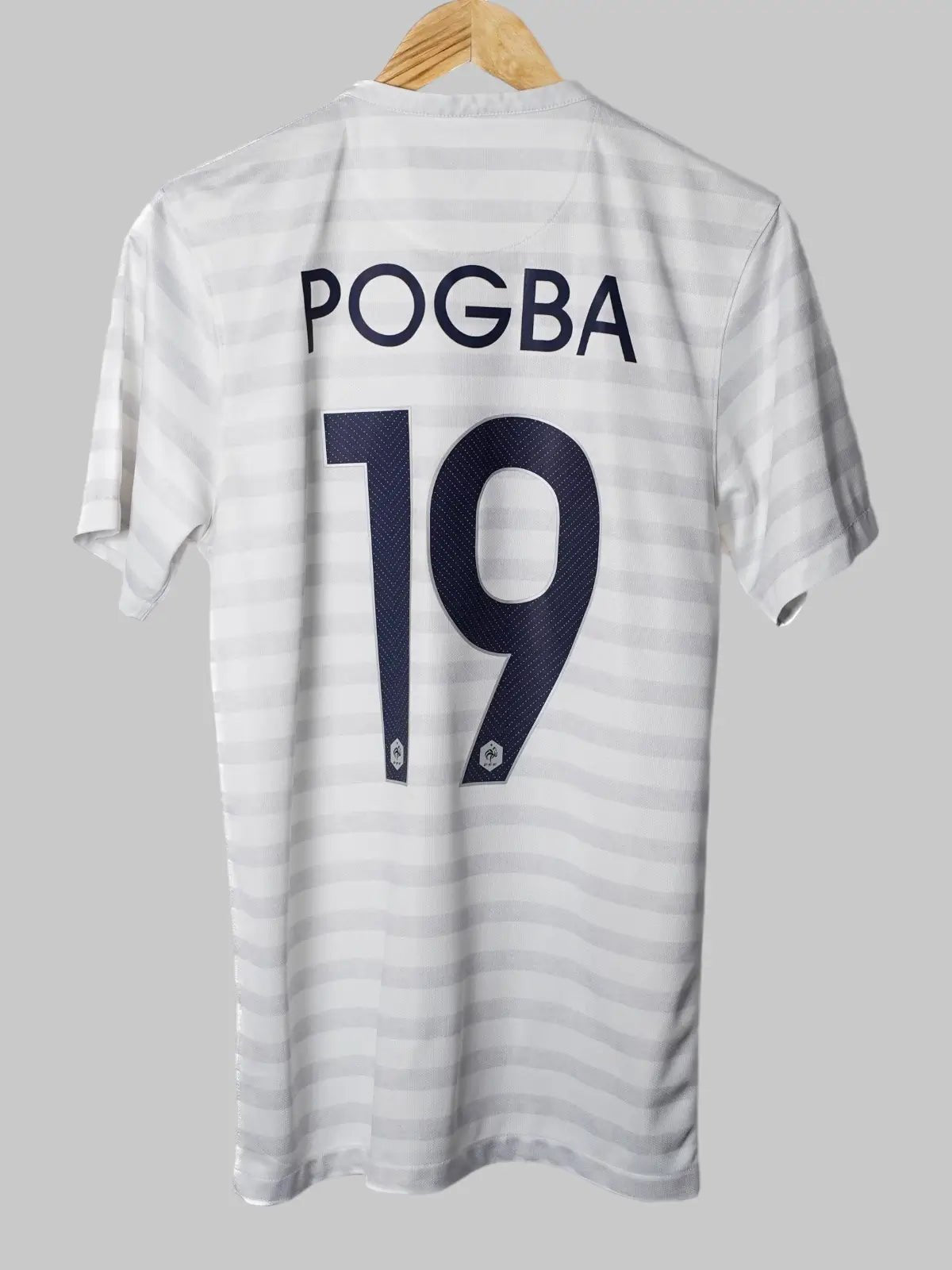 France Away Shirt 2014/15 Pogba 19 (S)