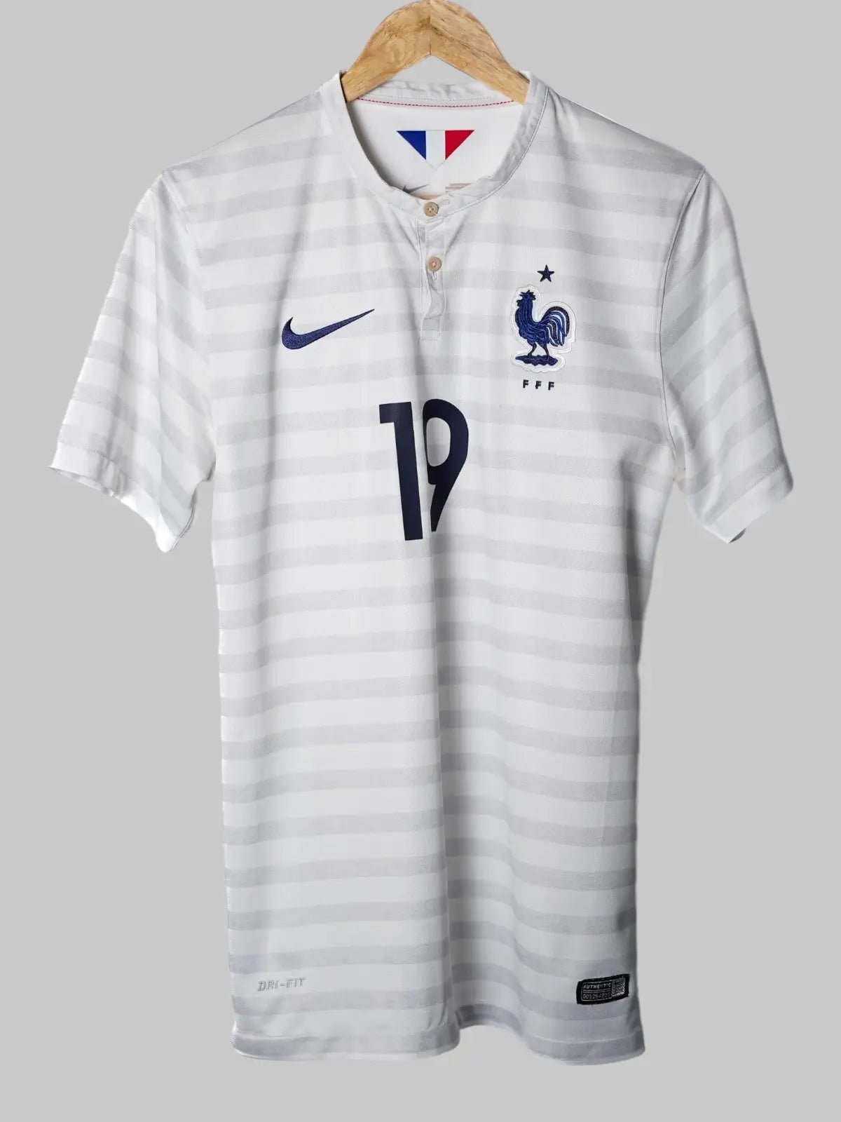 France Away Shirt 2014/15 Pogba 19 (S)