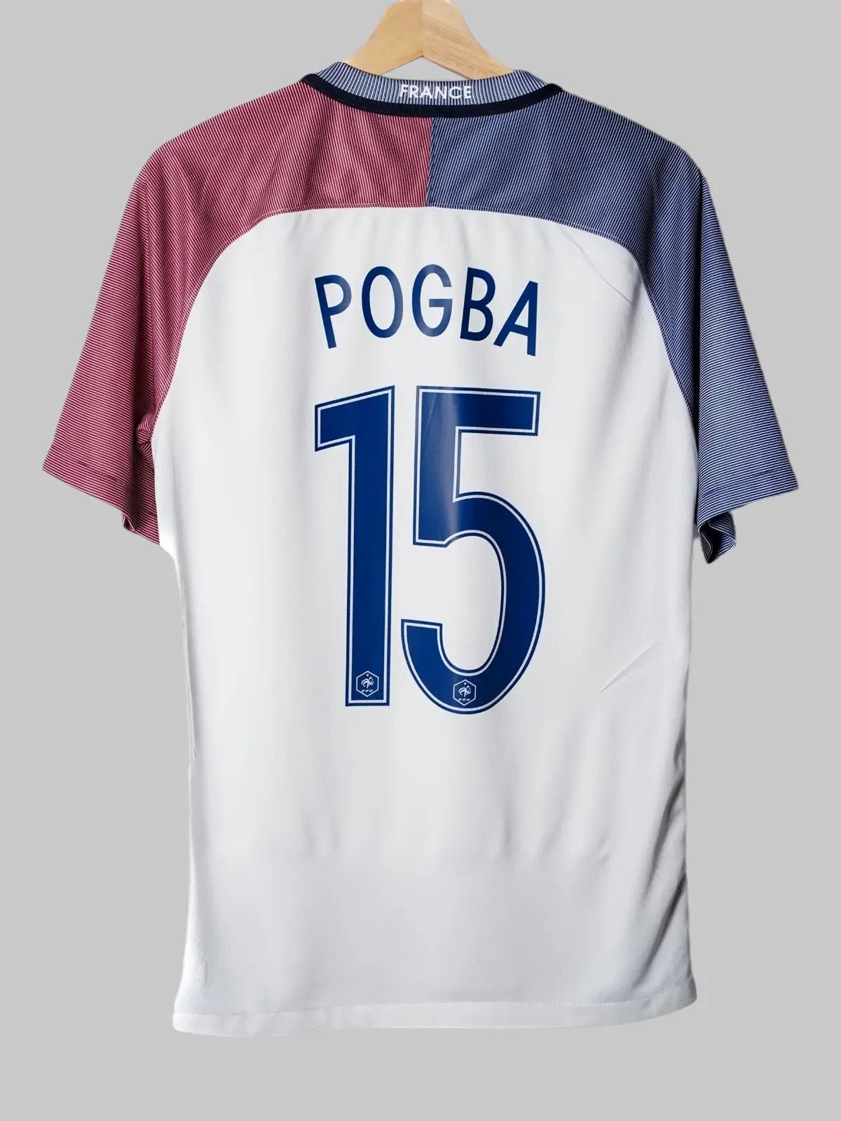 France Away Shirt 2016/17 Pogba 15 (M)