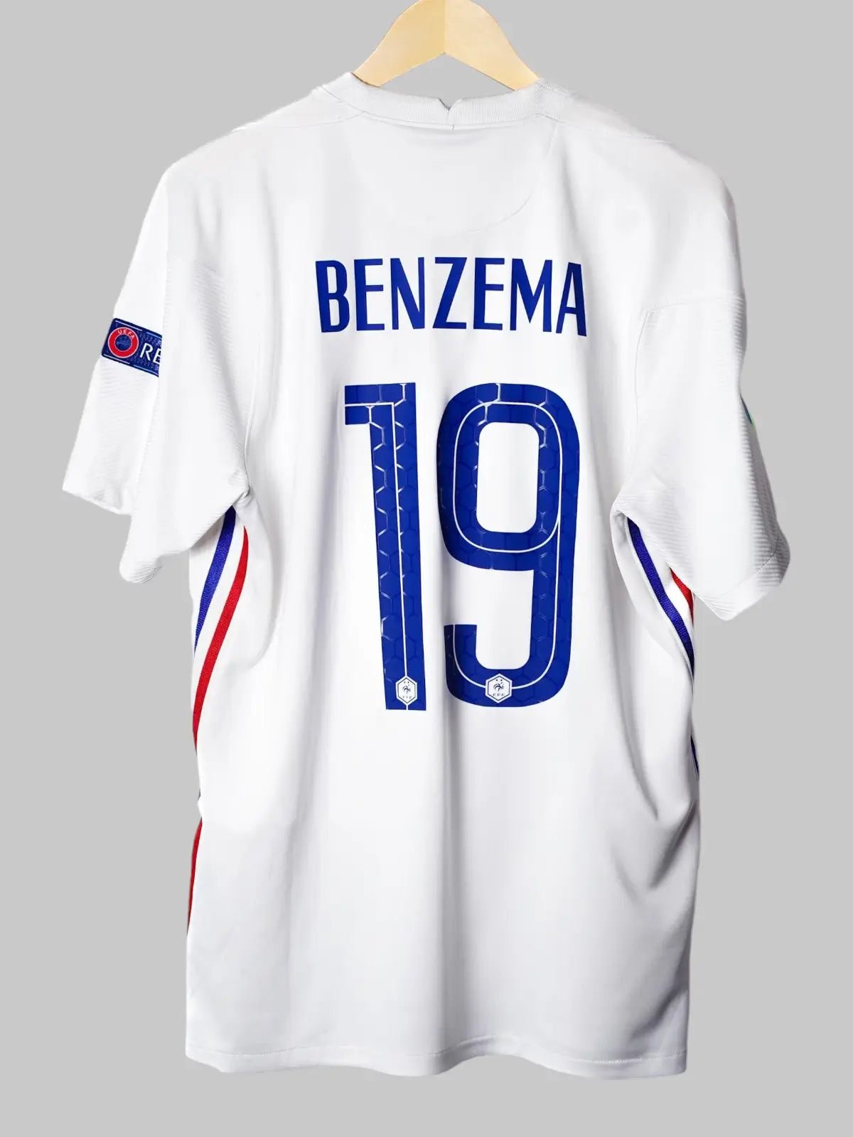 France Away Shirt 2020/21 Benzema 19 (L)
