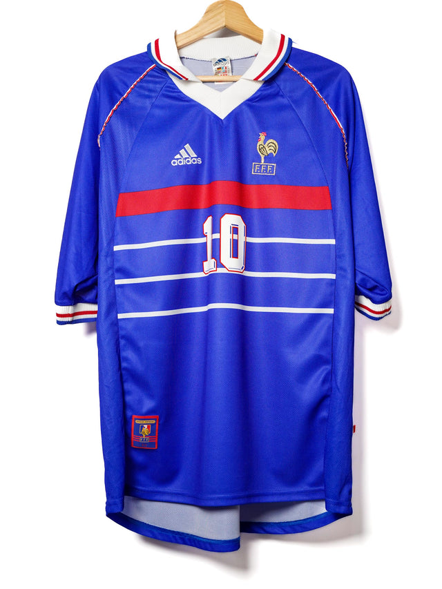 France Home Shirt 1998/99 Zidane 10 (XL)