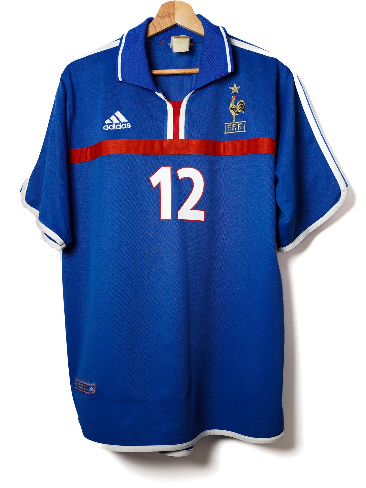 France Home Shirt 2000/1 Henry 12 (L)