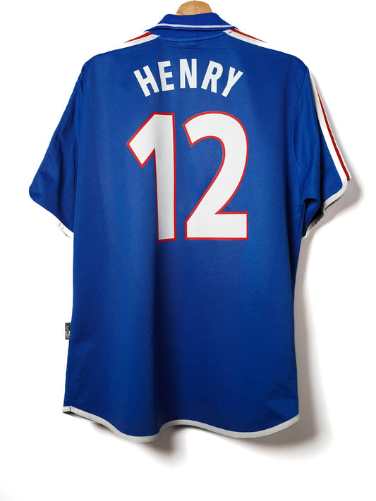 France Home Shirt 2000/1 Henry 12 (L)