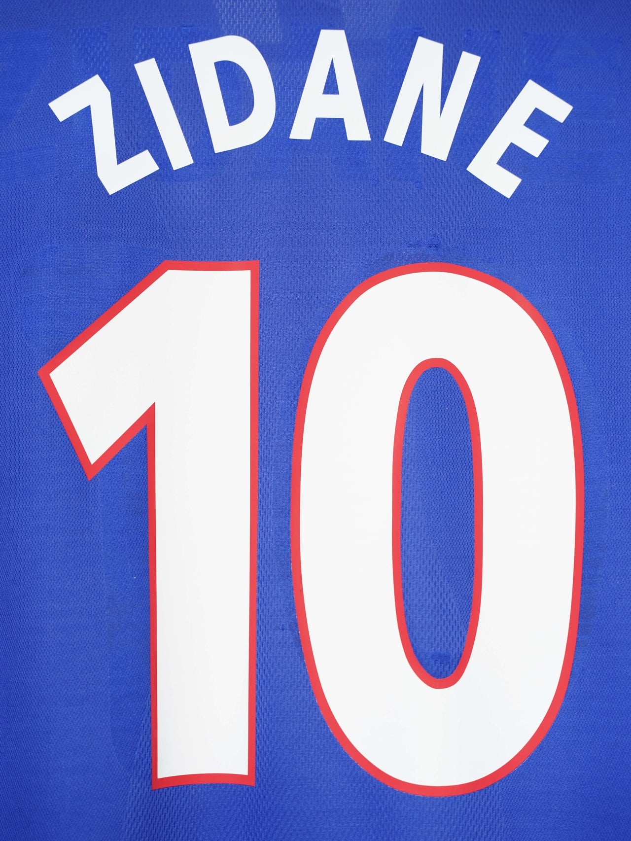France Home Shirt 2000/1 Zidane 10 (L)