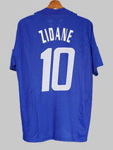 France Home Shirt 2002 - 04 Zidane 10 (M)