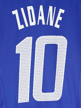 France Home Shirt 2002 - 04 Zidane 10 (M)