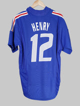 France Home Shirt 2002/3 Henry 12 (L)