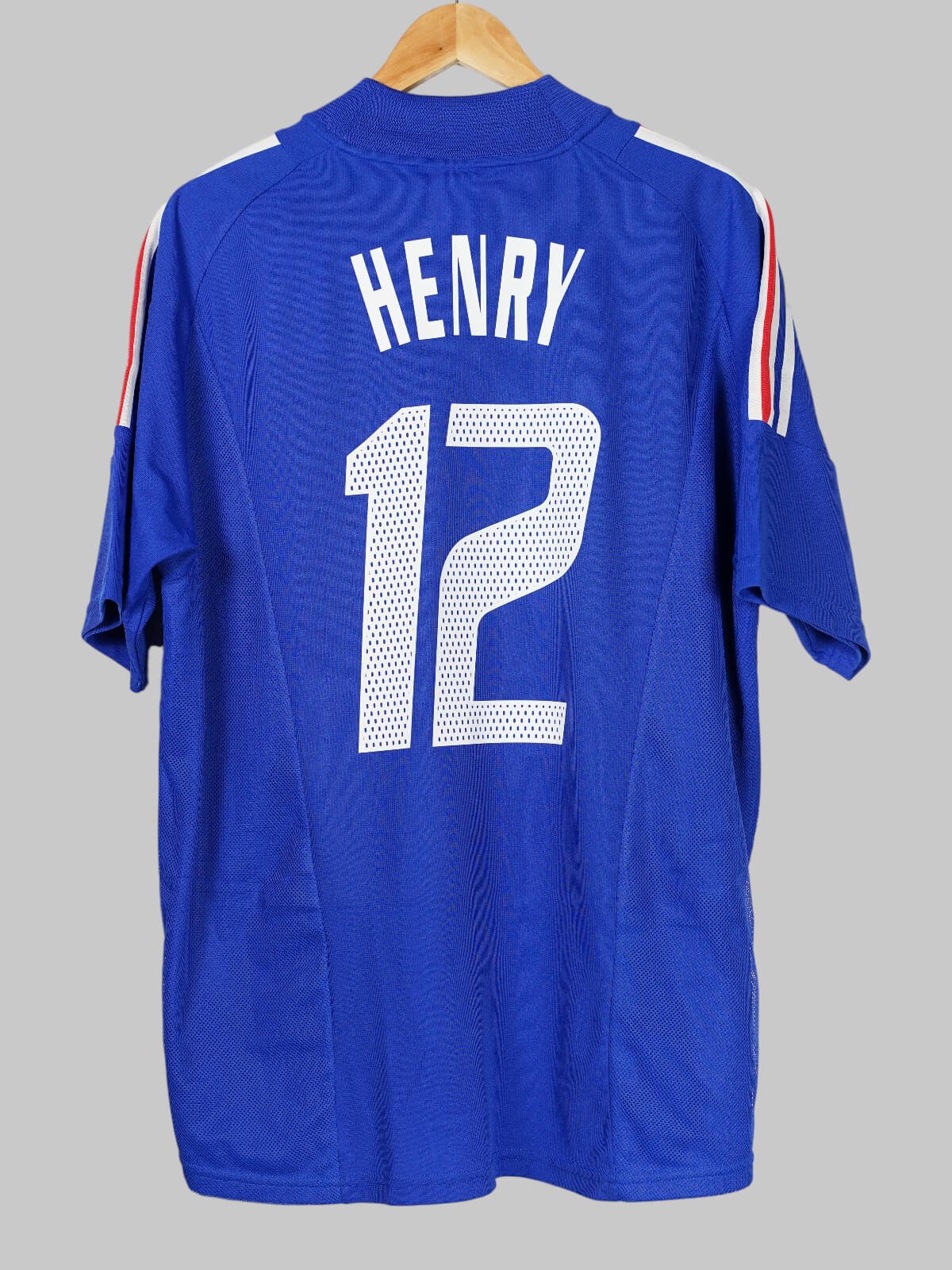 2000/01 France Henry #12 Home Shirt (L) Adidas – First11