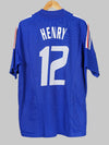 France Home Shirt 2002/4 Henry #12 (XL)