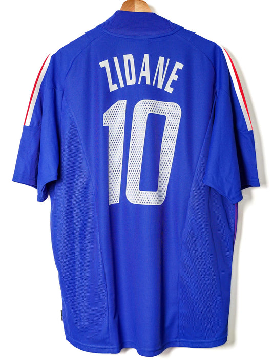 France Home Shirt 2002/4 Zidane 10 (L)