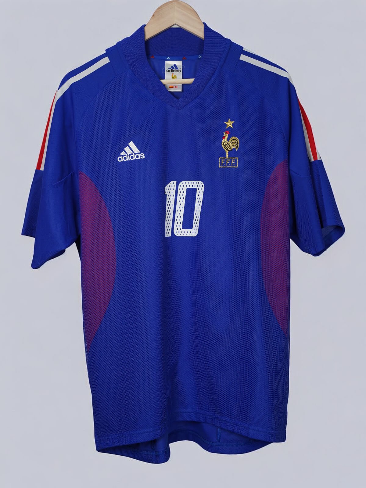 France Home Shirt 2002/4 Zidane 10 (L)