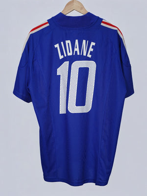 France Home Shirt 2002/4 Zidane 10 (L)