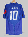 France Home Shirt 2004-06 Zidane #10 (XL)