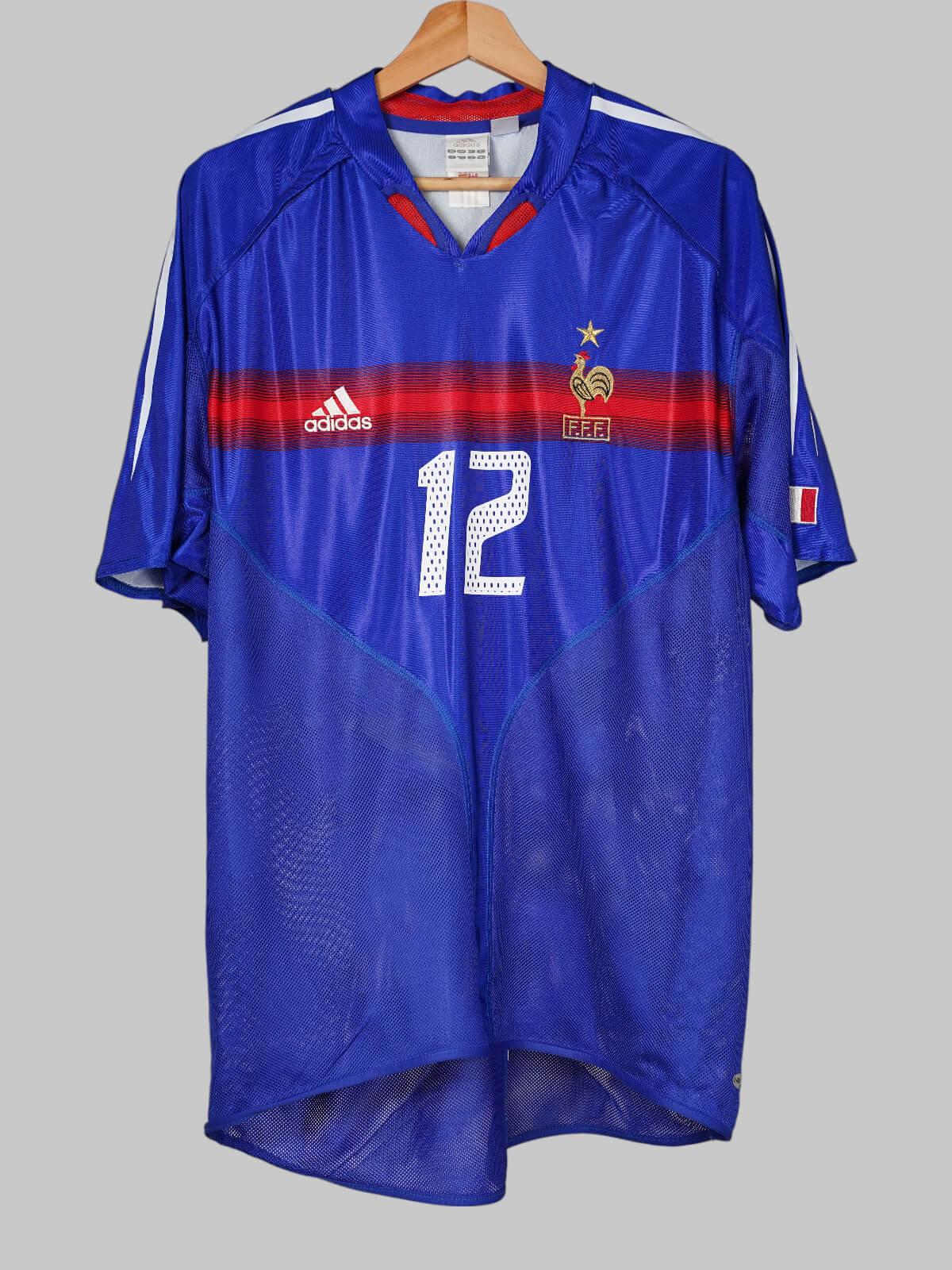 2004/05 France Henry #12 Home Shirt (L) Adidas | First11