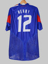 France Home Shirt 2004/5 Henry #12 (L)
