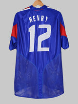 France Home Shirt 2004/5 Henry 12 (L)