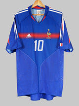 France Home Shirt 2004/5 Zidane 10 (XL)