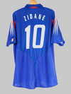 France Home Shirt 2004/5 Zidane #10 (XL)