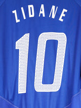 France Home Shirt 2004/5 Zidane 10 (XL)
